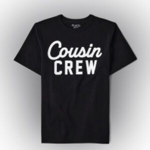 Cousin Crew Kids’ Black Graphic Tee
